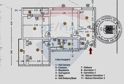 Apartament cu 3 camere semidecomandat în Nord - 2