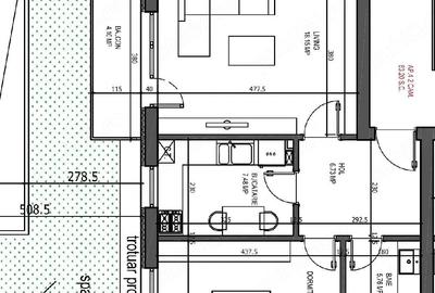 Apartament cu 2 camere decomandat în Ozana - 3