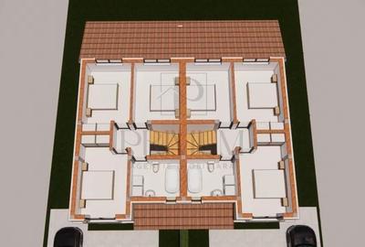 Duplex personalizare interioara - 5 camere - zid dublu Duplex personalizare interioara - 5 camere - zid dublu - 2