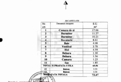 Apartament cu 3 camere decomandat în Berceni