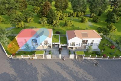 Teren autorizat Duplex- 1000 mp - proiect aprobat P+E - 3