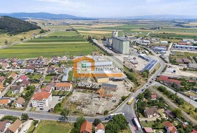 Codlea, Depozite si teren 1,7Ha, 5600mp cladiri, D 155ml la DJ112A, acces E60 - 9