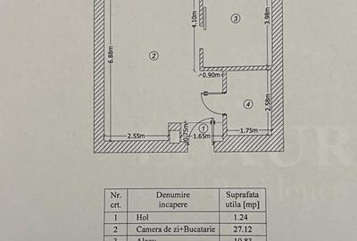 Apartament cu 2 camere semidecomandat, mobilat în Chibrit - 8