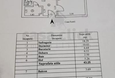 Apartament cu 2 camere decomandat în Central - 10