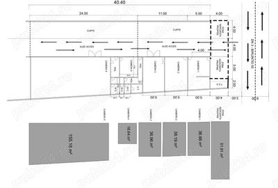 Spațiu comercial, de 320 mp, în Central