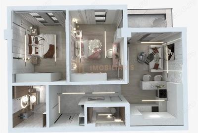 COMISION ZERO-Apartament 3 camere imobil nou zona Constantin Brancoveanu - 1