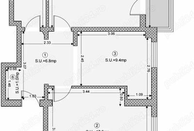 Apartament cu 2 camere - 1