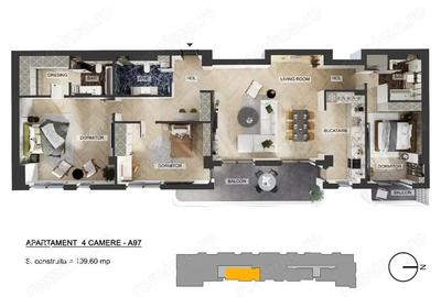 Apartament cu 4 camere decomandat în Pipera - 1