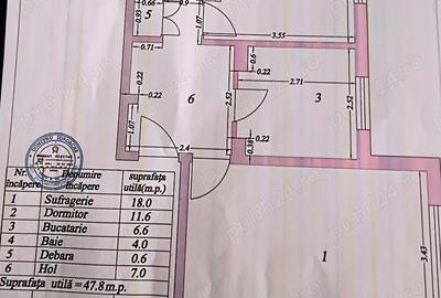 Apartament cu 2 camere decomandat în Rovinari - 6
