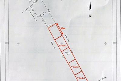 Lot de casa de 583mp, deschidere 30m, Ciofliceni - Snagov! - 2