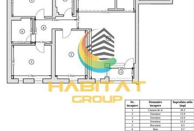 Apartament 4 Camere zona Timpuri Noi Finalizat 103 mp - 2