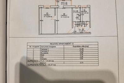 Apartament cu 2 camere semidecomandat, mobilat în Take Ionescu - 16