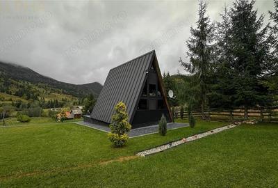 Cabana A Frame 115mp utili, Teren 3450mp, Coada Lacului Colibita - 6