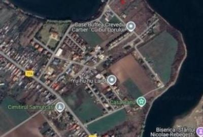 TEREN LA LAC - direct de la proprietar - 2700 mp - SAMURCAȘI- CREVEDIA - 6