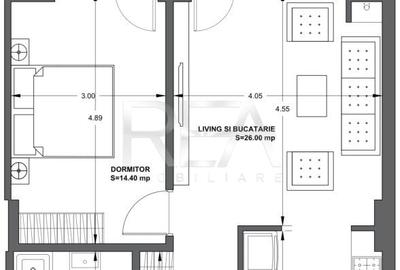 2 camere Ultracentral la 8 min Metrou Piata Muncii - 8