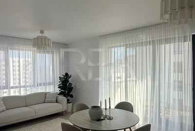 Apartament cu 3 camere semidecomandat, mobilat în Băneasa - 8