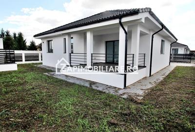 Casă la cheie pe 1 nivel 4 camere 2 băi,145 mp,500 mp teren - 10