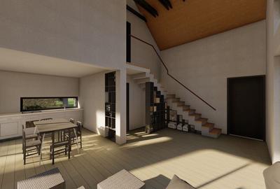 Teren de vis cu vedere spre munte – fundație și autorizație gata! - 2