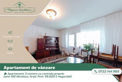Apartament cu 3 camere decomandat, mobilat în Miorița - 1
