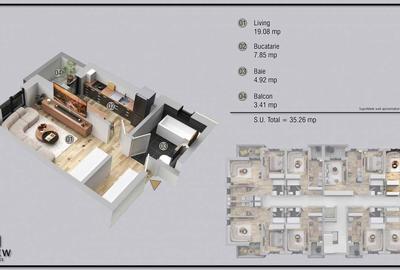 Garsonieră decomandată în Militari - 1