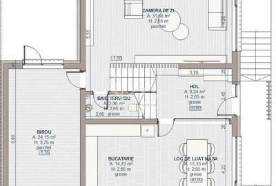 Casă individuală cu 6 camere cu Garaj în Sălicea - 8