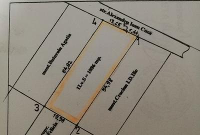 Teren de 1000 mp, în Central - 2