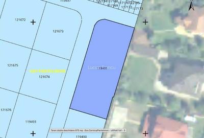 Teren de 438 mp, în Central - 2