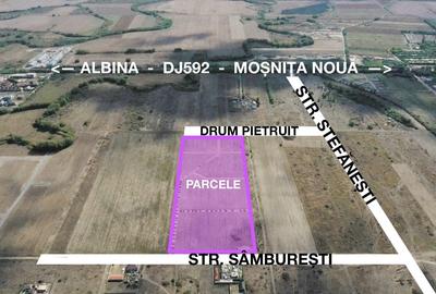AVANS DE DOAR 10.000EUR PARCELE DE TEREN LA DOAR 500M DE DJ592 MOSNITA NOUA - 1