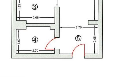 Apartament cu 2 camere, mobilat în Est - 8
