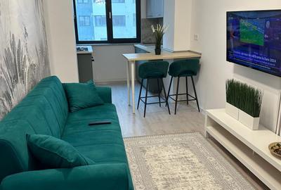 Apartament cu 2 camere, mobilat în Pipera
