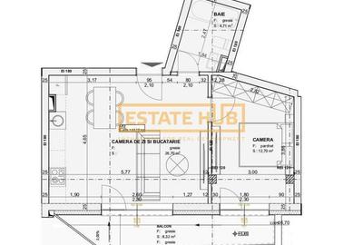 Apartament 2 camere FINISAT | zona Centrala | Comision 0% - 2