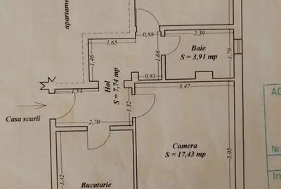 Apartament cu 2 camere decomandat în Faleza Nord - 3