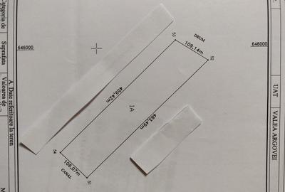 Vand 5 ha teren arabil compact,extravilan com.Valea Argovei, jud. Calarasi - 1
