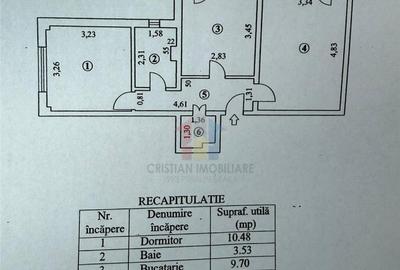Apartament cu 2 camere decomandat în Obor