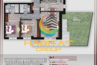 De vanzare apartament 3 camere langa Parcul Teilor din Titan - 2