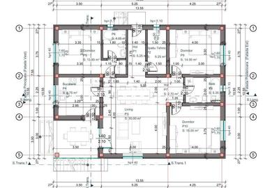 Casă cu 4 camere cu Teren 560 Mp în Cristian - 2
