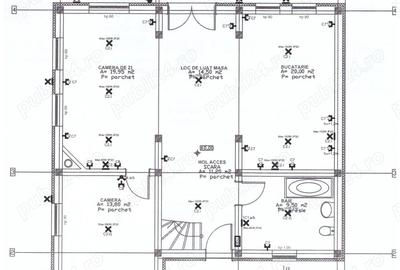 Casă cu 3 camere cu Teren 600 Mp în Central