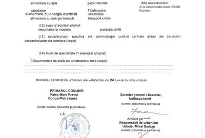 Teren de 1002 mp, în Valea Mare - 13