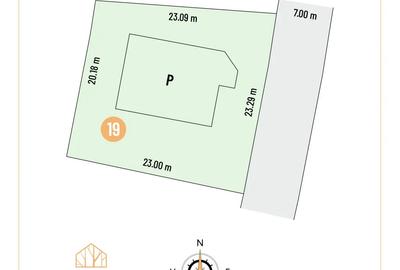 Teren de 558 mp, în Snagov