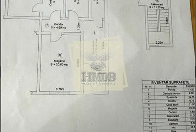 Duplex cu 4 camere cu Teren 309 Mp în Central - 13