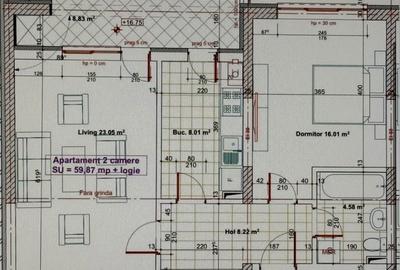 Apartament cu 3 camere decomandat în Runcu - 1