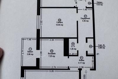Apartament cu 3 camere decomandat în Alfa - 3