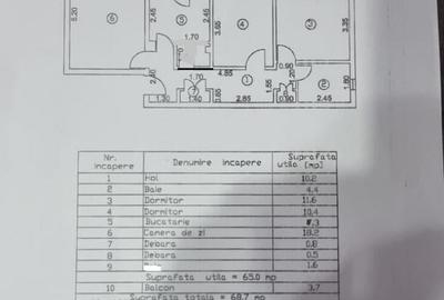 Apartament 3 camere -etajul 1 -E3 - 15