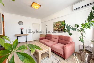 Apartament cu 2 camere semidecomandat, mobilat în Central