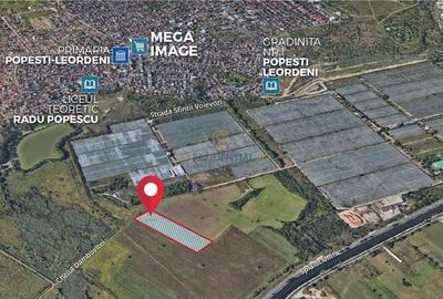 Teren intravilan 9.996 mp, Popesti-Leordeni–Splaiul Unirii - 1