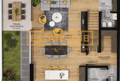 Casă individuală cu 4 camere cu Piscina în Borhanci - 10