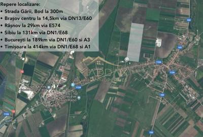 Teren Intravilan 2 ha ***BRASOV//Bod***Industrial/Comercial/Rezidential* - 1