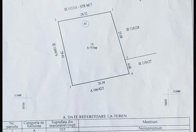 Teren 757 mp Mamaia Sat Str M17 - 1