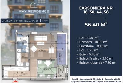 Garsonieră decomandată în Cornitoiu - 3