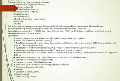 Decebal, imobil nou 2026, S+P+4 Et., parcare, centrala termica - 8